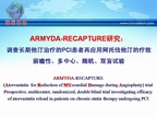 [ACC2009]ARMYDA-RECAPTURE研究：调查长期他汀治疗的PCI患者再应用阿托伐他汀的疗效前瞻性、多中心、随机、双盲试验